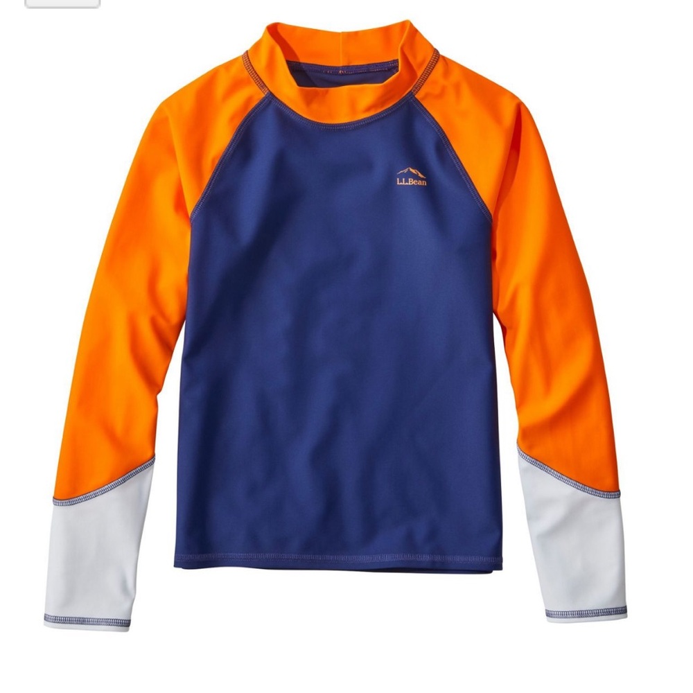 New boys LLBean Kids' Sun-and-Surf Swim Shirt.